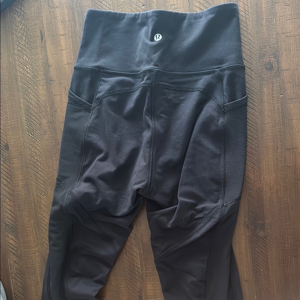 Black High-Waisted Leggings